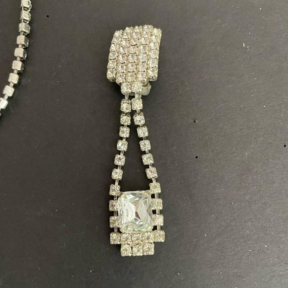 Set necklace and ear clips - Picture 5 of 9